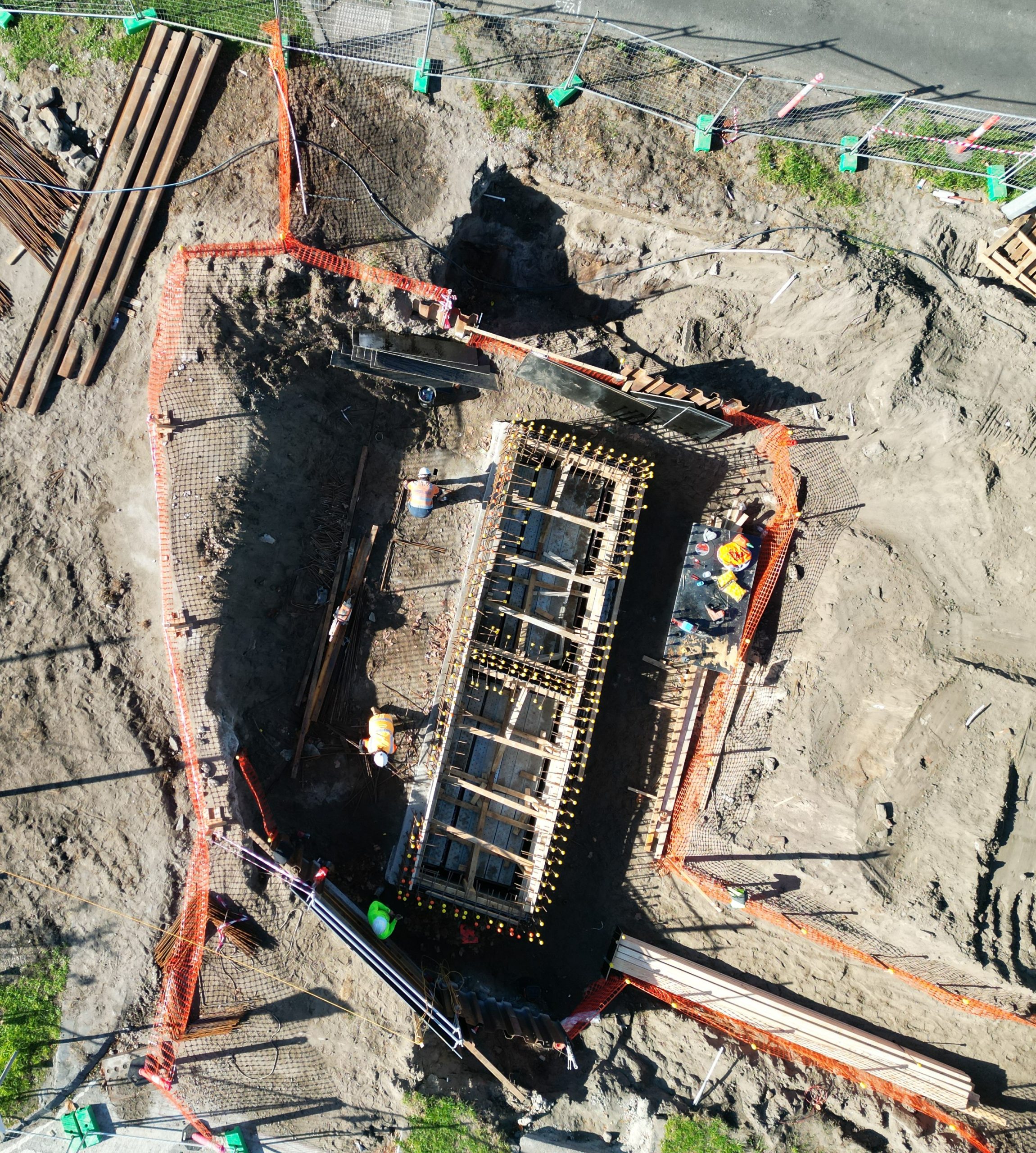 Construction of Multiple Drainage pits along Kerferd Road, Albert Park